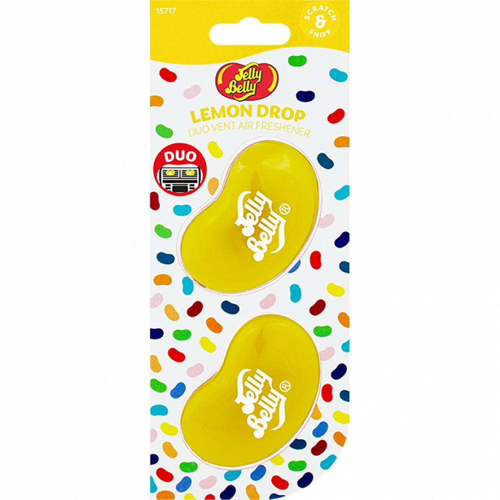 

Ароматизаторы "лимонный леденец" 2шт. JELLY BELLY ( )
