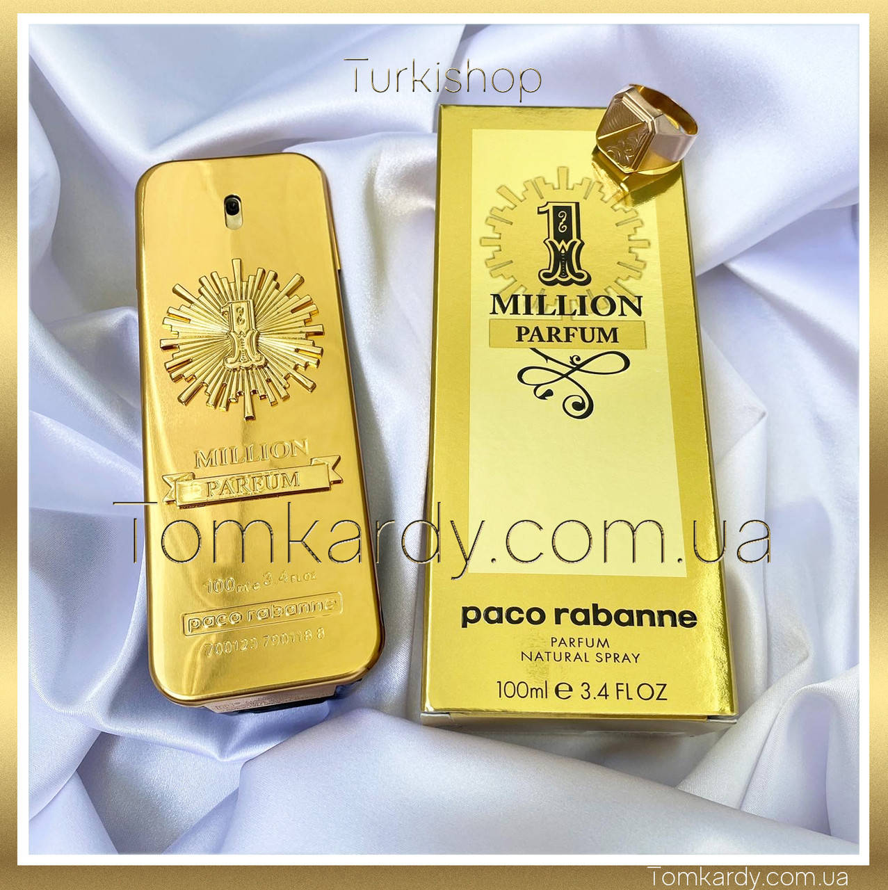 

Мужские духи Paco Rabanne 1 Million Parfum 100 ml. Пако Рабан 1 Миллион Парфюм 100 мл.