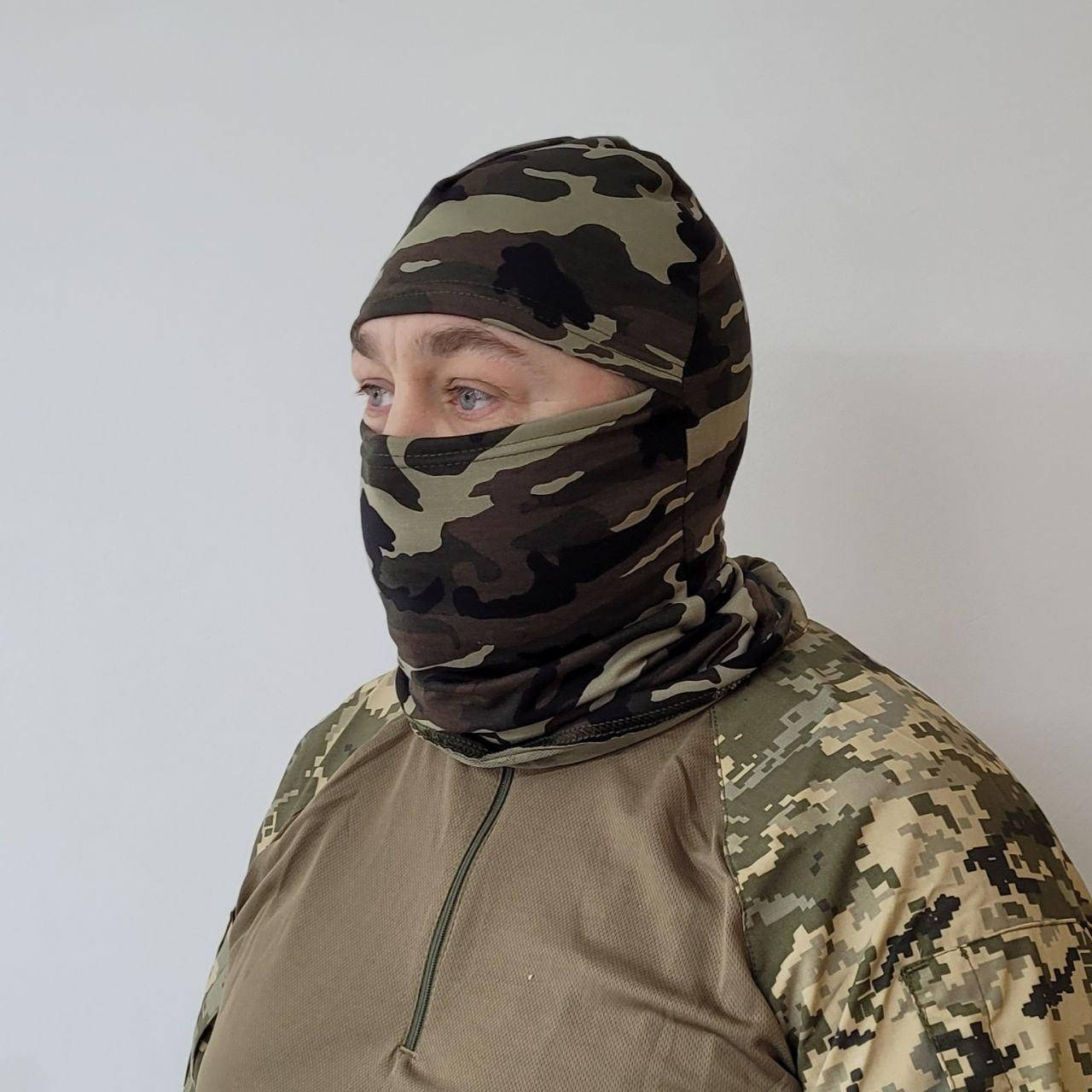 

Балаклава камуфляжная