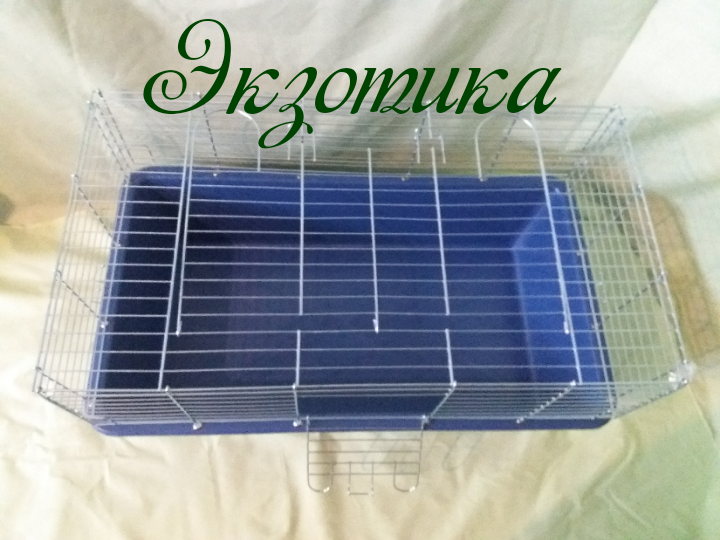 

Кролик Гранд цинк 910х520х450