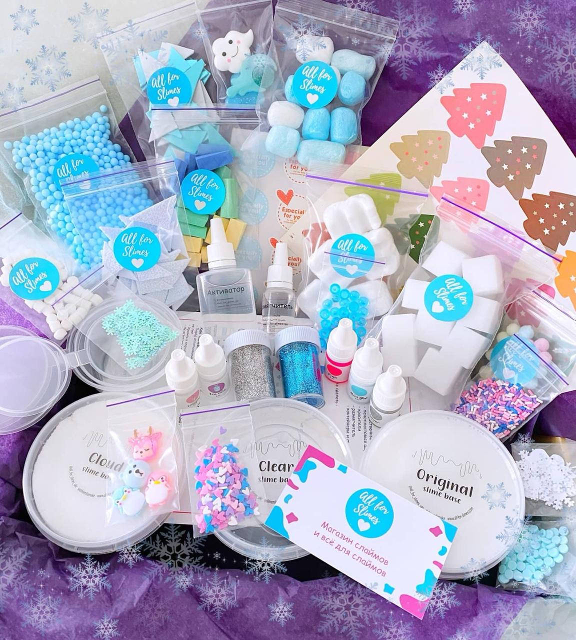 

Слайм набор "Крижане серце" от All for slimes