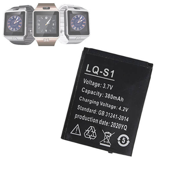 

Батарея для часов A1 380mAh, Черная