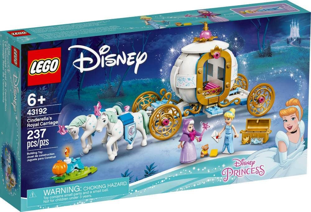 

Блочный конструктор LEGO Disney Королевская карета Золушки (43192)