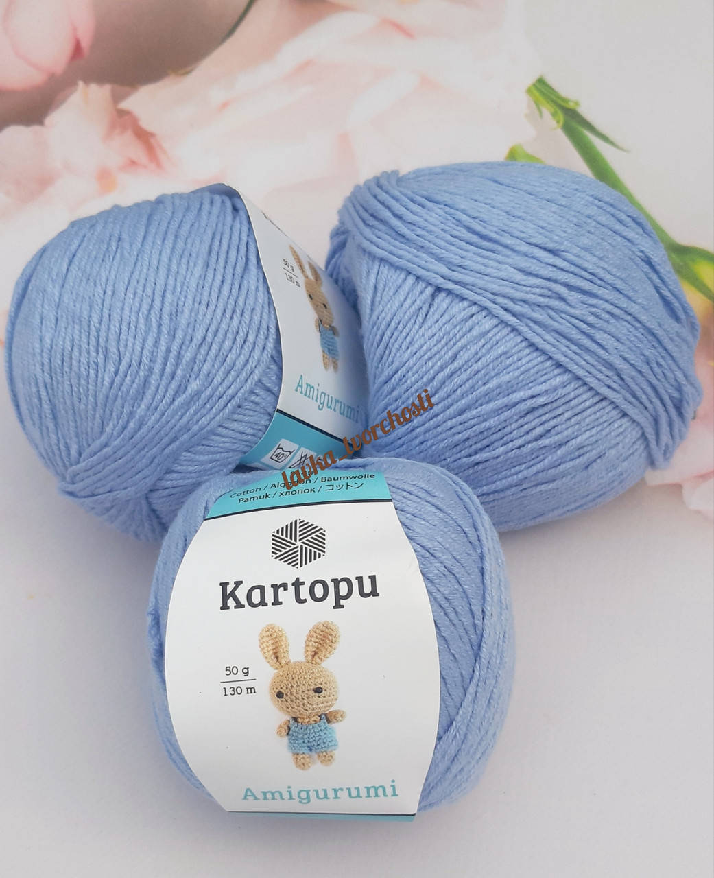 

Kartopu Amigurumi №544 голубий