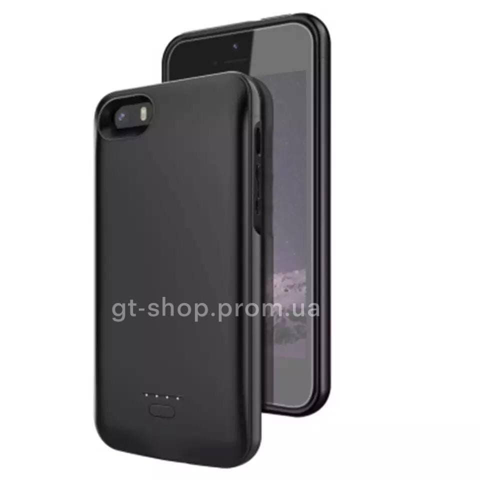 

Чехол аккумулятор Amacase для iPhone 5/5s Повербанк для айфона 4000 мАч, Черный