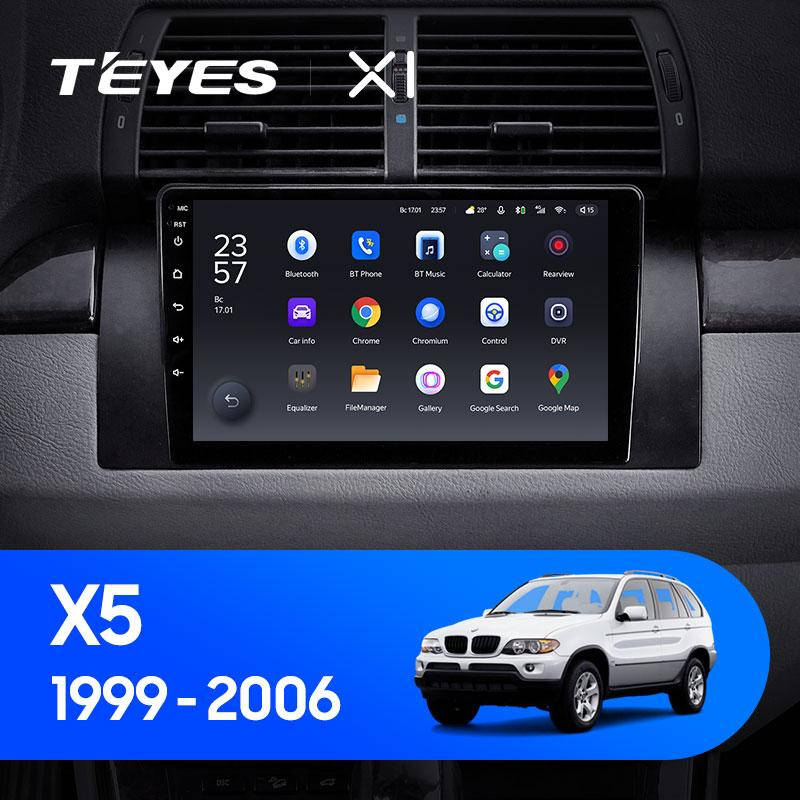 

Штатная магнитола TEYES X1 BMW X5 (1999 - 2006)