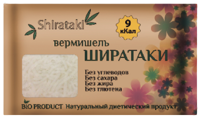 

Вермишель Shirataki (200 грамм)