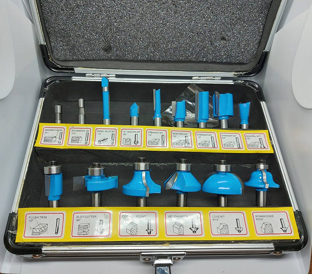 

Набор фрез по дереву FD-15А Fangda Tools (15 фрез)
