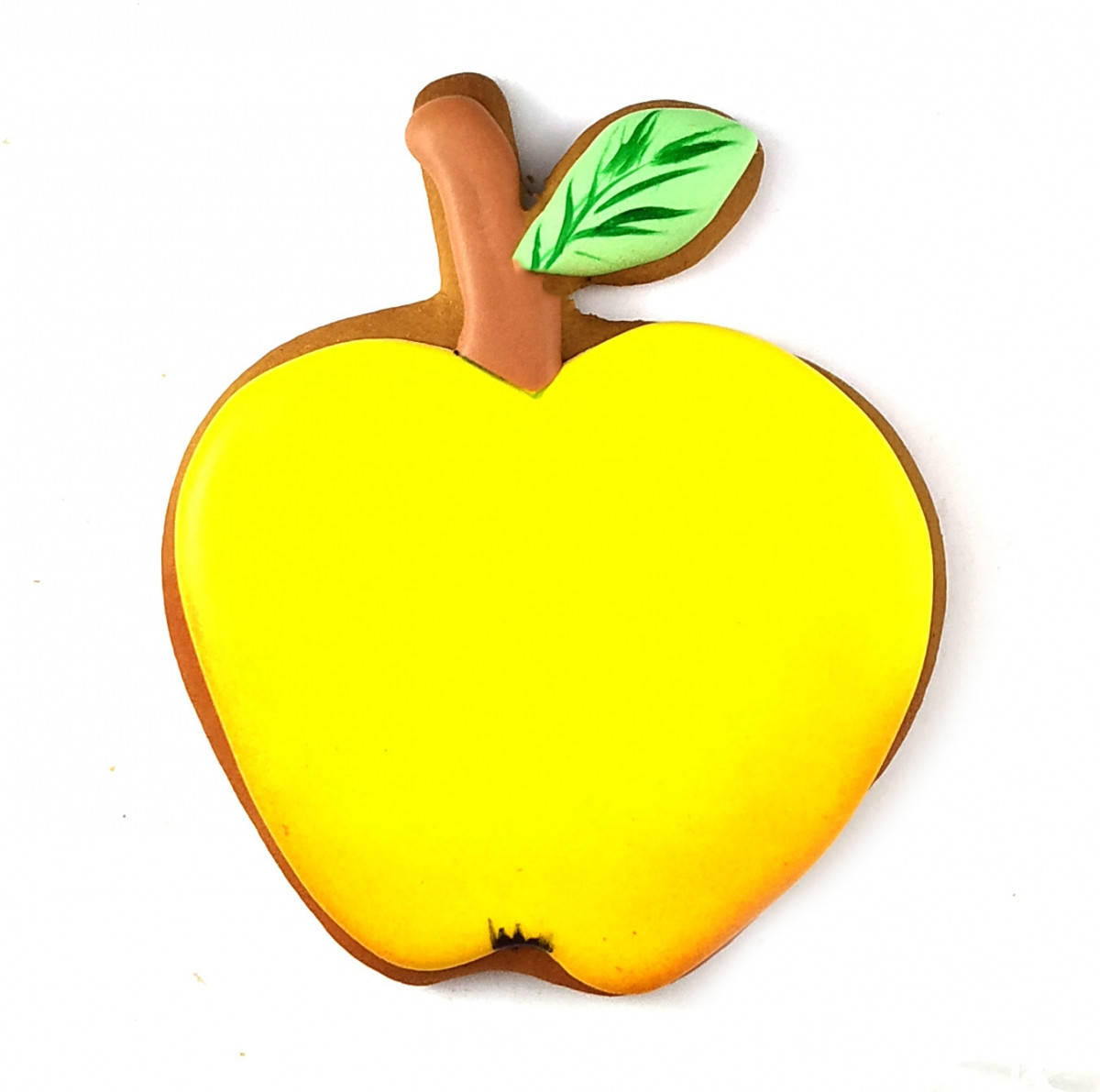 

Металлическая вырубка для пряников яблоко