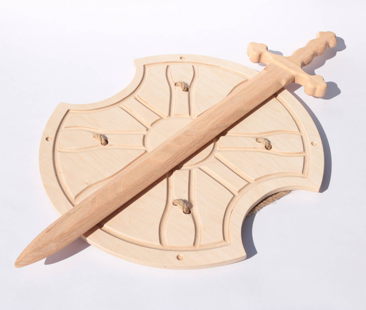 

Меч Романский рыцарский 68 см со щитом Ахиллеса 40 см