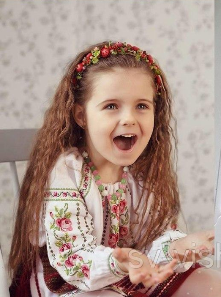

Заготовка на вишиванку для дівчинки СД Трояндочки 3