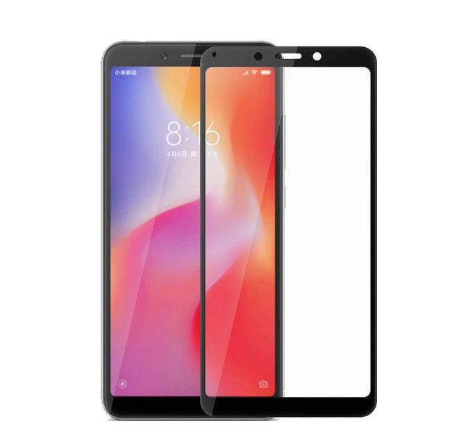 

Защитное стекло AVG для Xiaomi Redmi 6 полноэкранное черное
