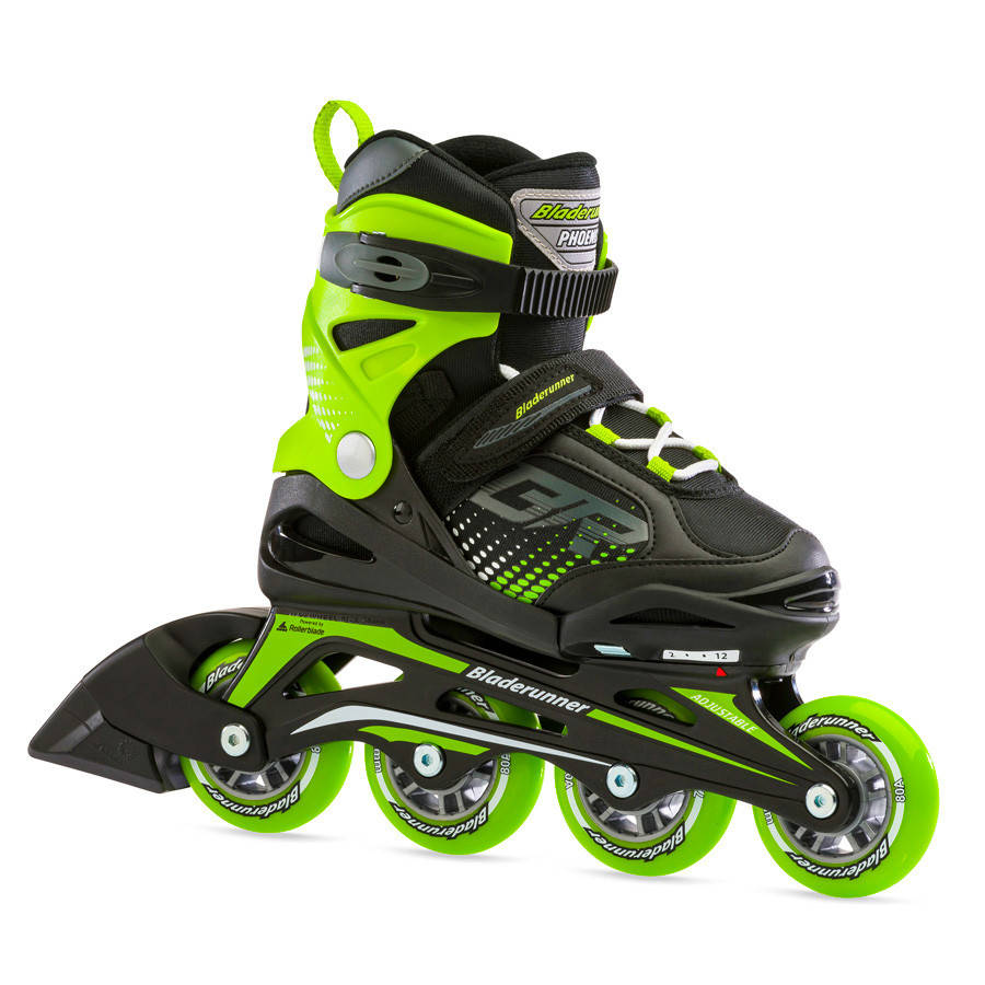 

Детские ролики Rollerblade Bladerunner 2021 33-38, Зелёный