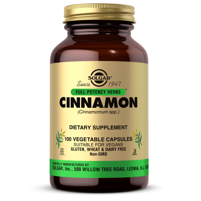 

Экстракт корицы Cinnamon Solgar 100 капсул солгар