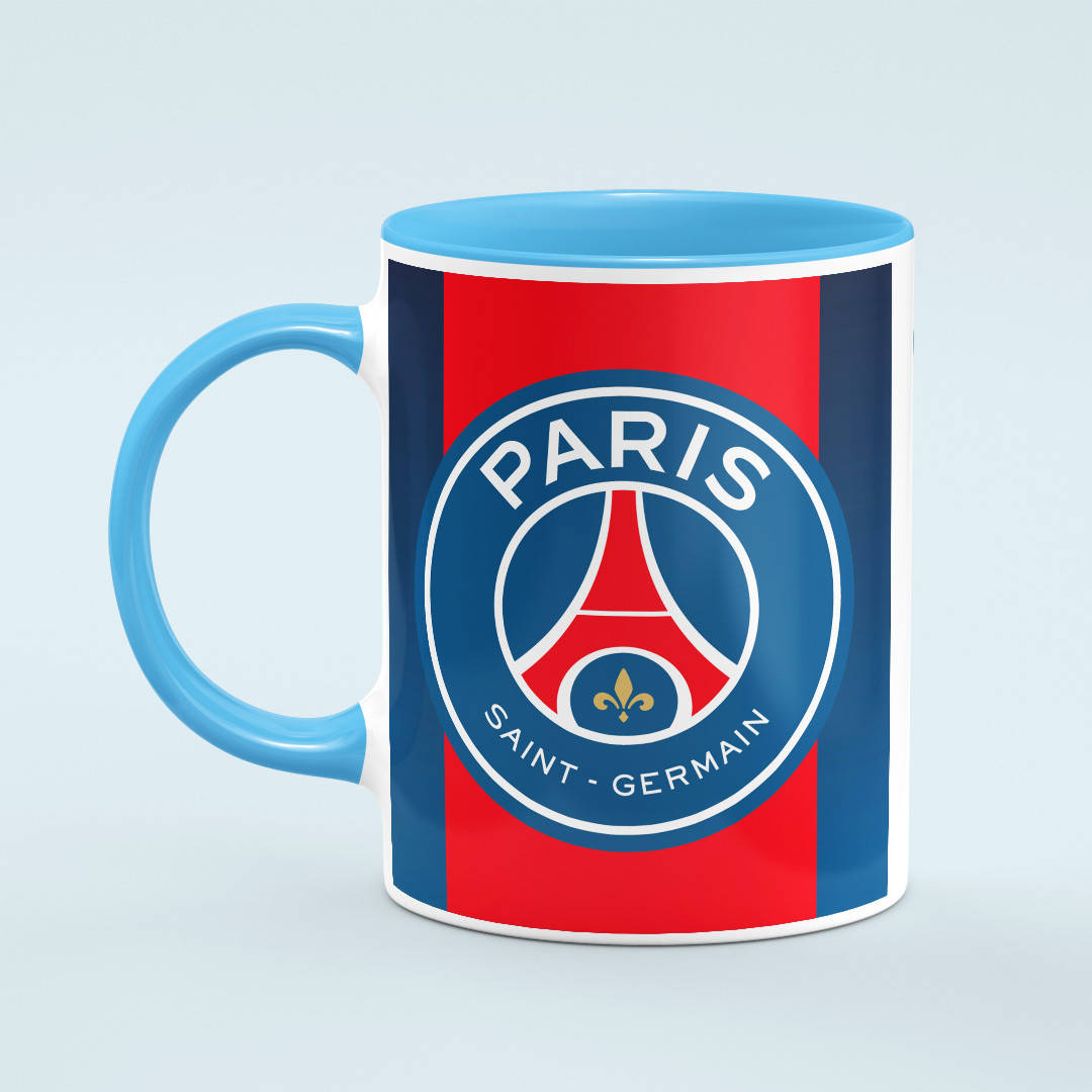 

Чашка ПСЖ Paris Saint-Germain PSG цвет голубой