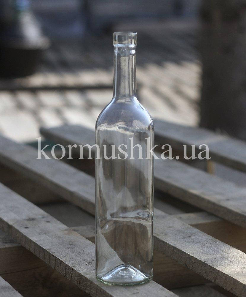 

Винная бутылка 0,75 л (прозрачное стекло)