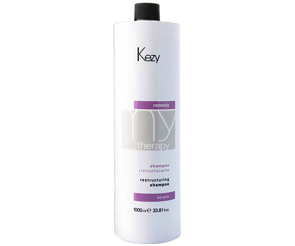 

Шампунь Kezy Restructuring Remedy My Therapy Реконструкция с кератином 1 Л