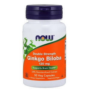 

Гинкго Билоба Now Ginkgo Biloba 120 mg (50 капсул.)