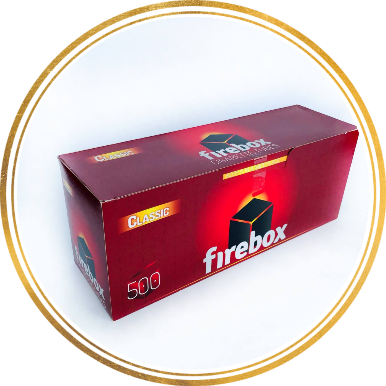 

Сигаретные гильзы FireBox 500 шт Гильзы для набивки сигарет