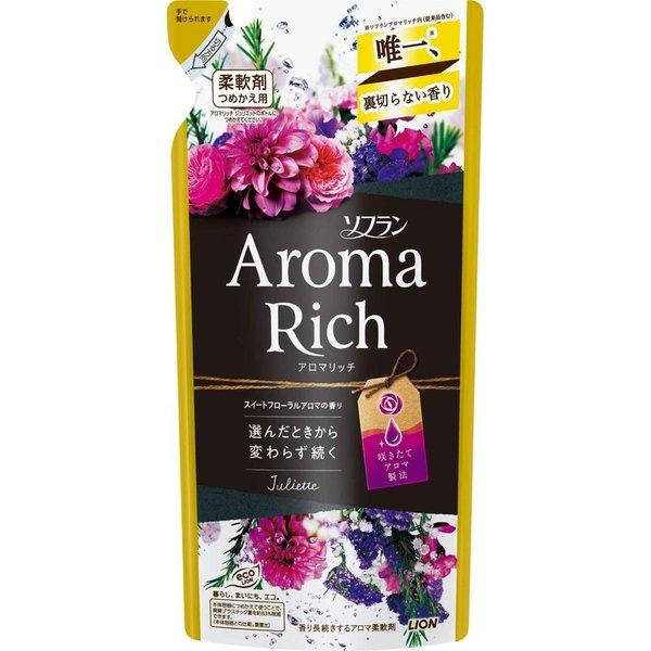 

Lion Soflan Aroma Rich Juliette парфюмированный кондиционер для белья пополнение 400 мл