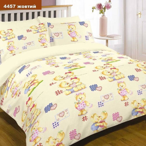 

Детское постельное белье в Кроватку Ранфорс(хлопок)ТМ Вилюта, Разные цвета