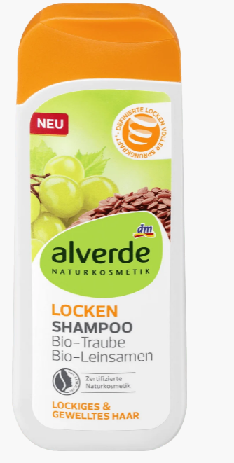 

Шампунь для вьющихся волос alverde NATURKOSMETIK Locken, 200 ml Германия 4010355349361