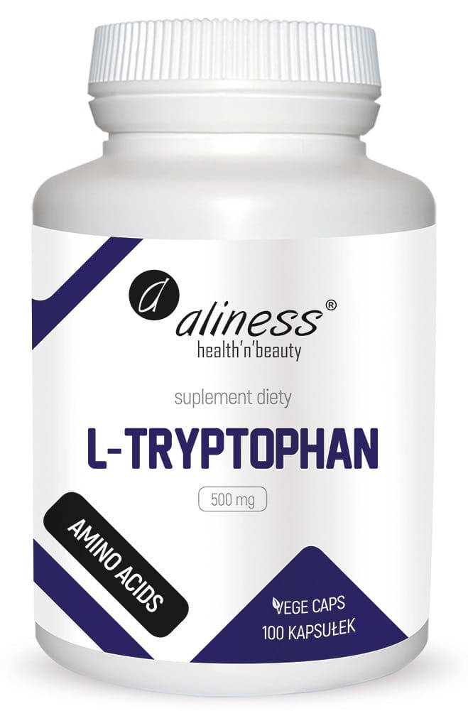 

L-триптофан 500 mg 100 caps, Aliness