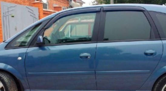 

Дефлекторы окон (ветровики) Opel Meriva A 2002-2010, VL - Cobra Tuning, O11002