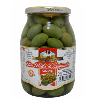 

Оливки Bella Contadina Olive Bella di Cerignola Giganti 950 g