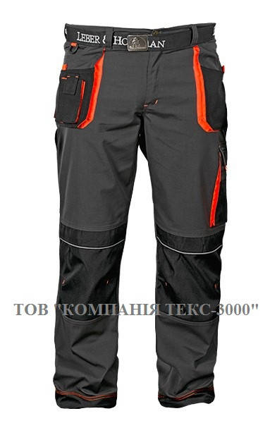 

Штаны рабочие, серо-черные, FORMEN LH-FMN-T_SBP, Темно-серый