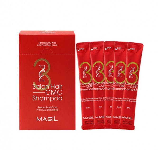 

Шампунь с аминокислотами Masil 3 Salon Hair CMC Shampoo саше 10 мл