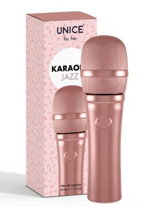 

Парфюмированная вода karaoke jazz караоке джаз розовый микрофон юнайс 50 мл