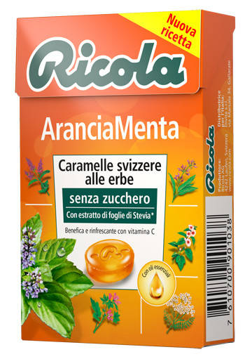 

Леденцы Ricola Arancia Menta 50 g
