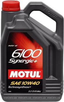 

Motul 6100 SYNERGIE+ 10W-40 5 л. (839451)