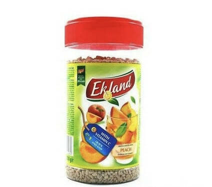 

Растворимый чай Ekland со вкусом персика гранулированный 350 г