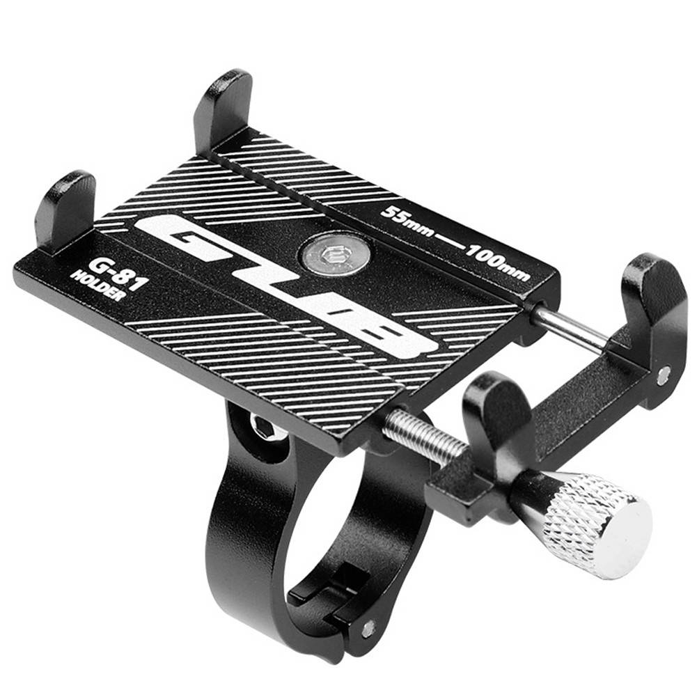 

Металлический держатель для смартфона на руль велосипеда / самоката GUB G-81, Черный