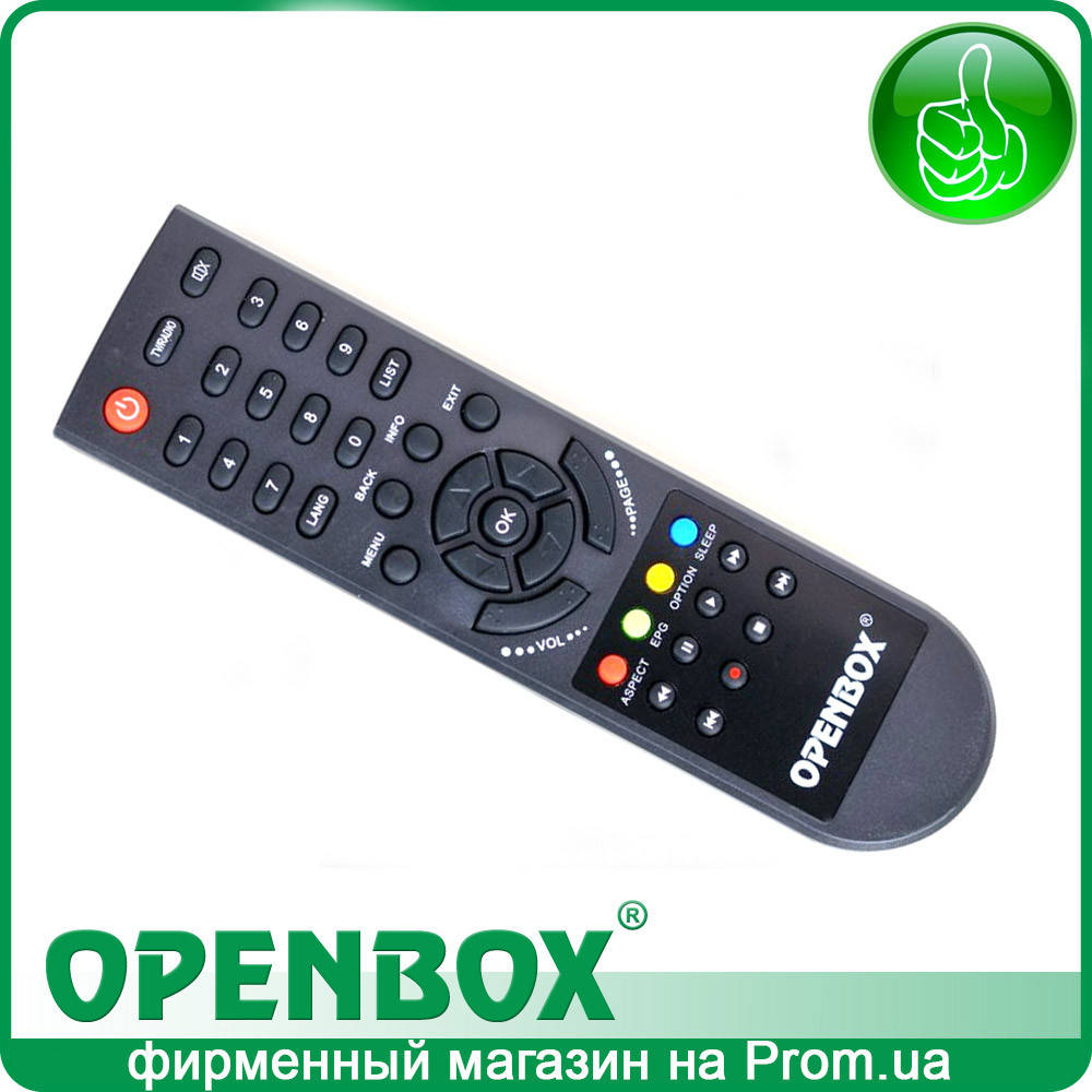 

Пульт управления Openbox S3 Micro