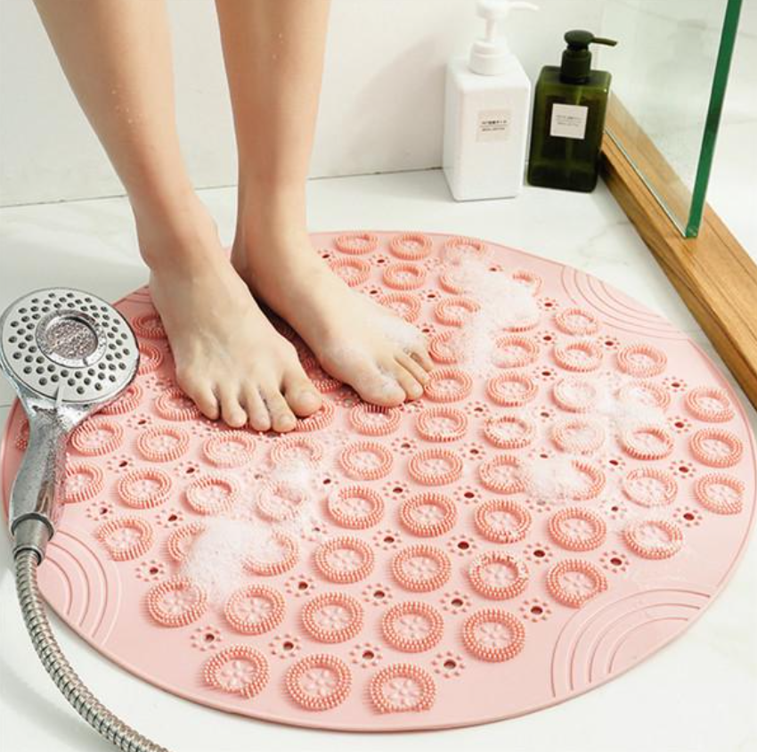 

Противоскользящий коврик для ванной круглый нескользящий коврик Massage foot rad лучшая цена, Разные цвета