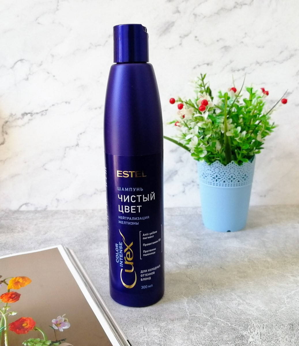 

Шампунь Curex Color Intense Estel серебристый блонд для холодных оттенков 300 мл