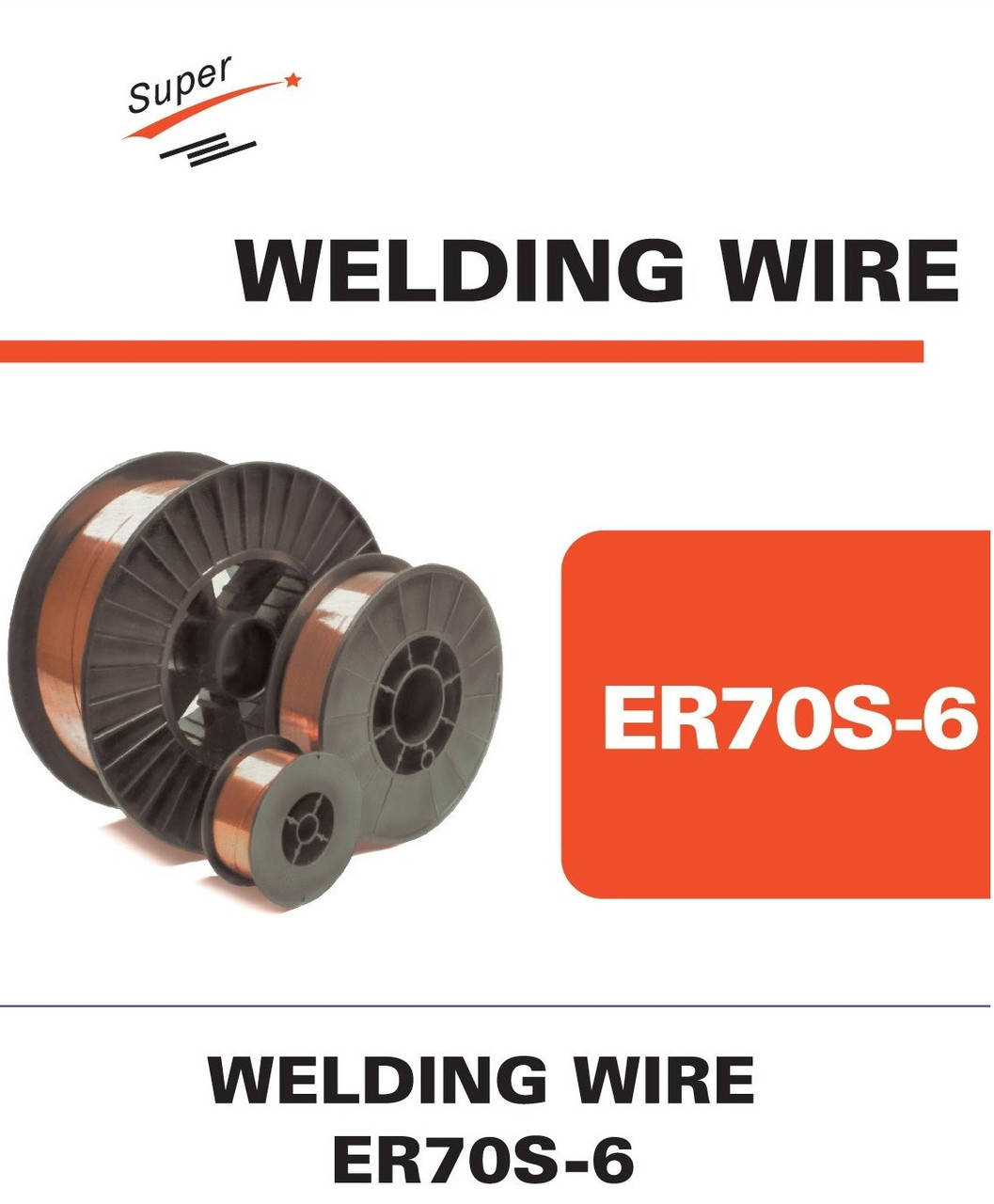 

Проволока сварочная 1.0 Super ER70S-6 - 5 кг