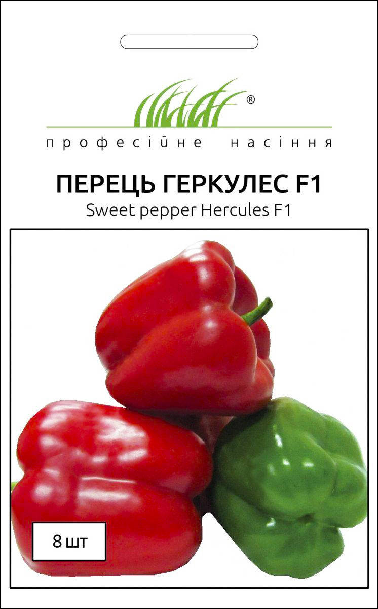 

Семена Перец сладкий Геркулес F1 Професійне насіння 8 сем