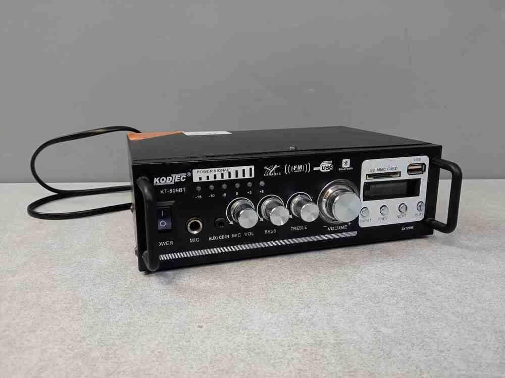 

Аудиоусилитель ресивер Б/У Kodtec KT-809BT