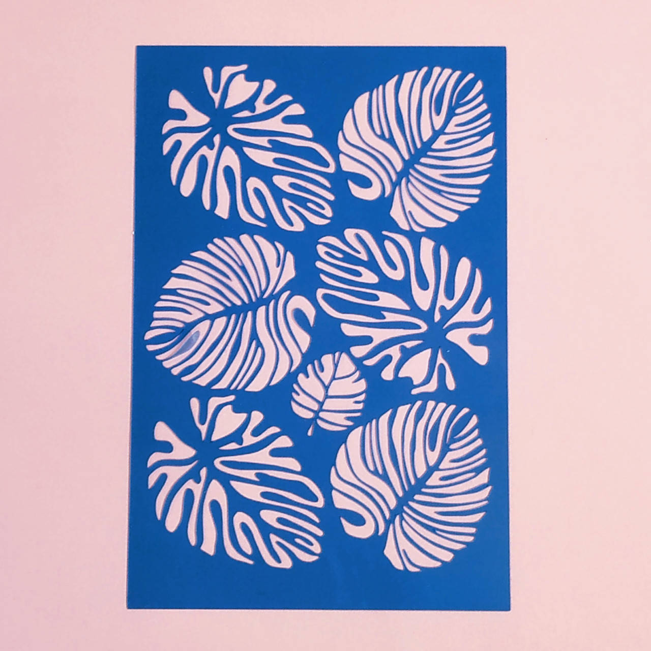 

Трафарет Монстера 10х14.5 см