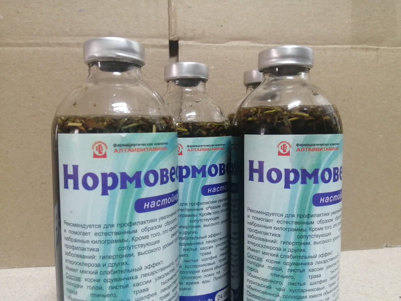 

Настойка для похудения Нормовес
