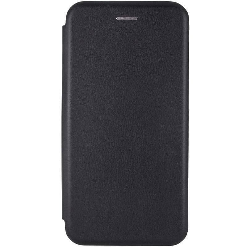 

Кожаный Чехол книжка для TECNO Camon 18 / 18P (Черный)