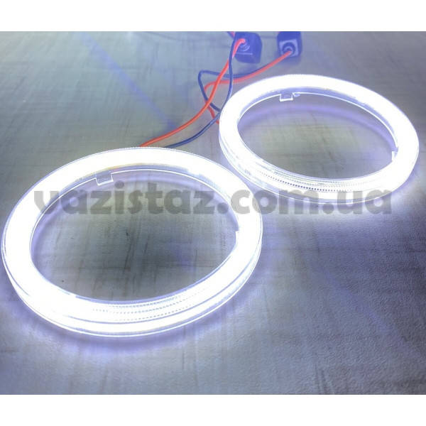 

Ангельские глазки (светодиодные LED кольца в фару) 60 мм Яркий белый 2шт