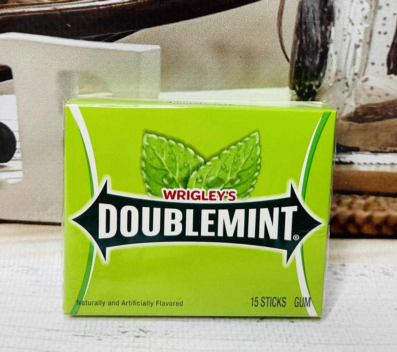 

Жвачка без сахара Doublemint от Wrigley’s