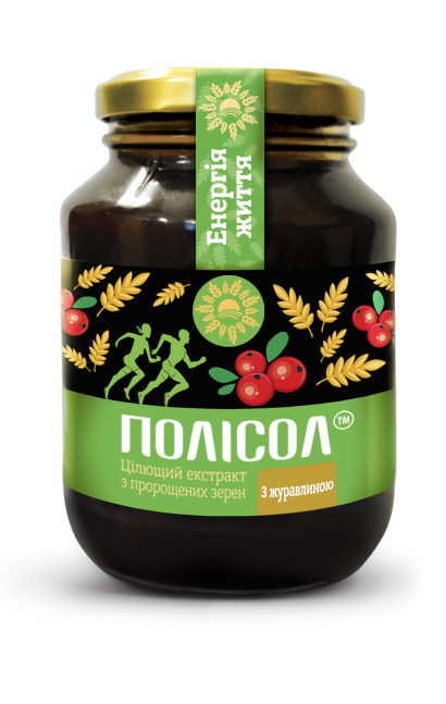 

Полісол™ Журавлина 430мл 550г