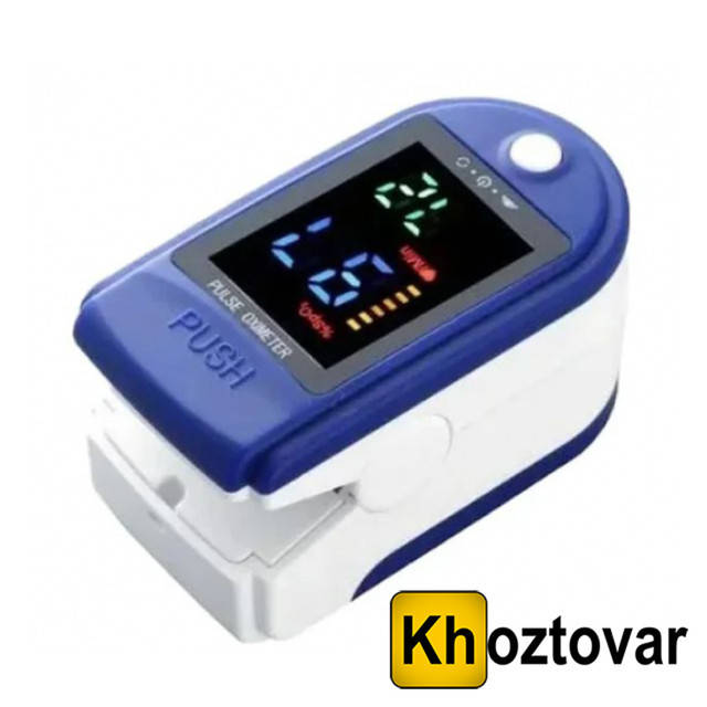 

Пульсометр на палец Fingertip Pulse Oximeter LK87