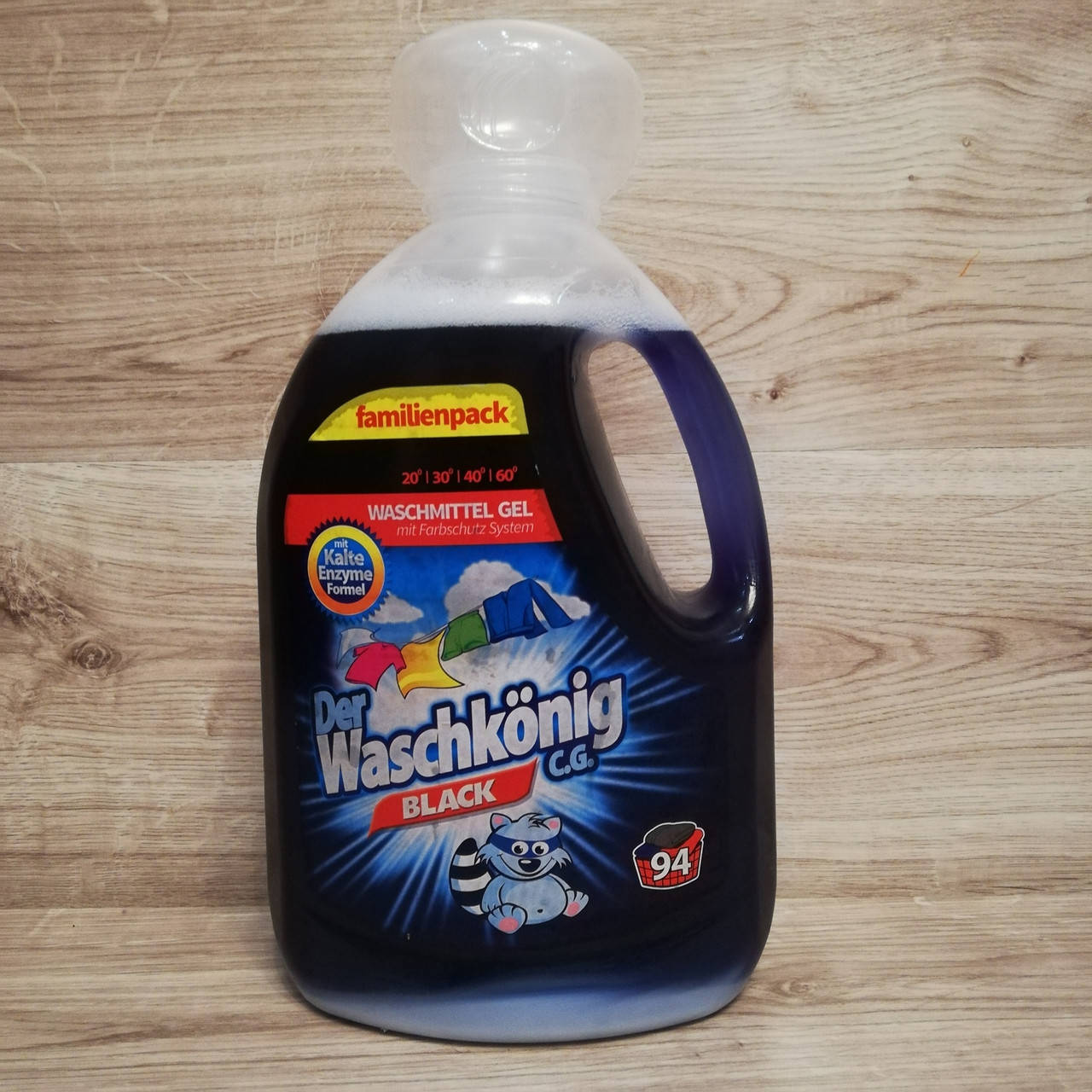 

Der Waschkonig Gel Black 3.305l